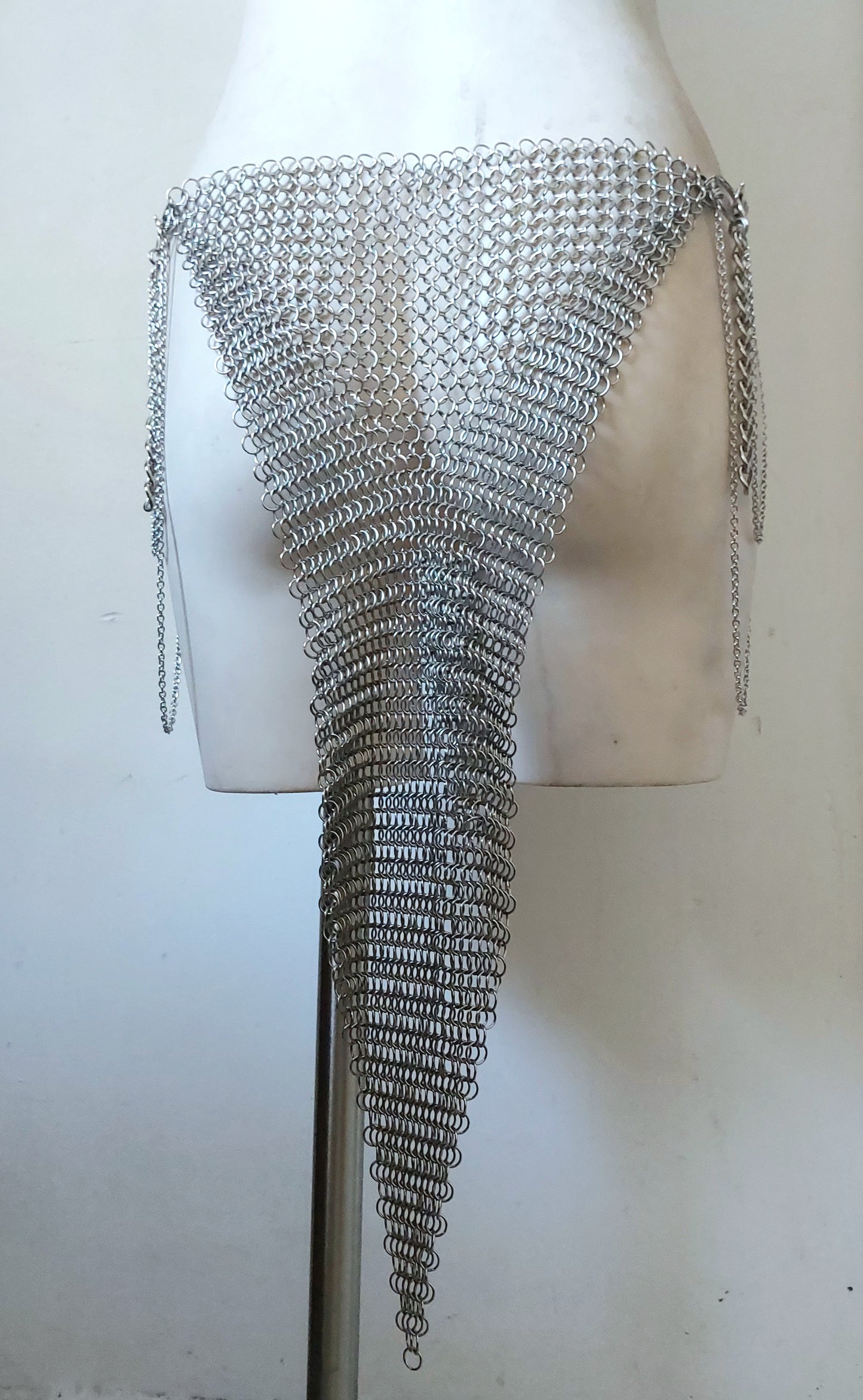 Long Chainmail Bottom Red Sonya Loin cloth