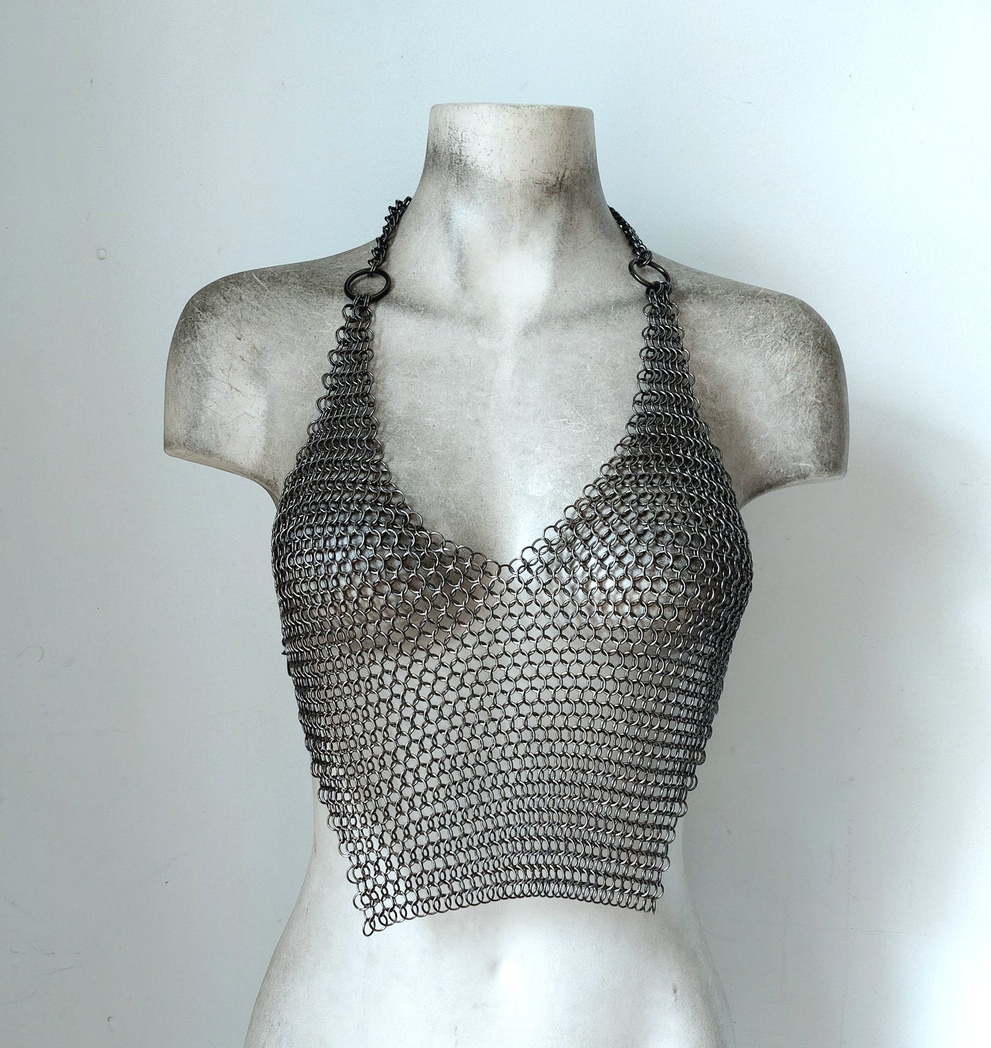 Gunmetal Chainmail Top