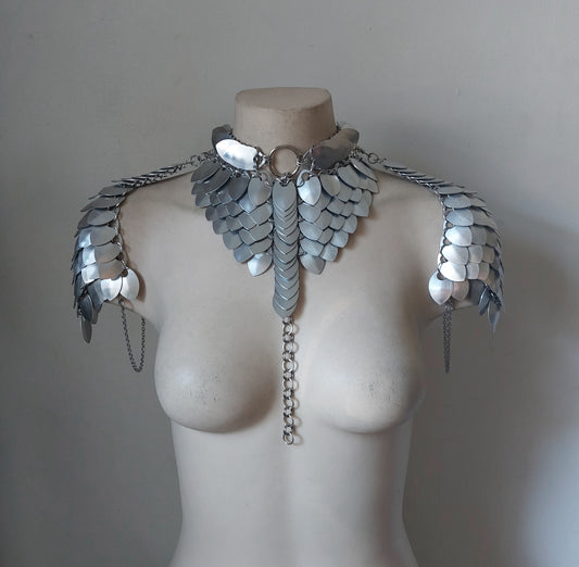 Hera Chainmail Collared Armour