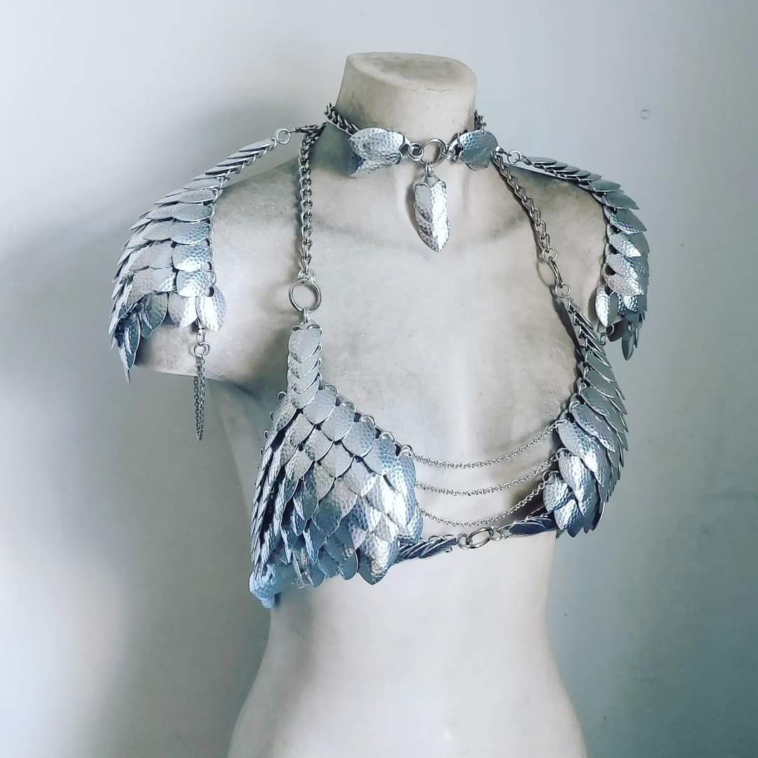 Textured Viking Princess Bikini Set