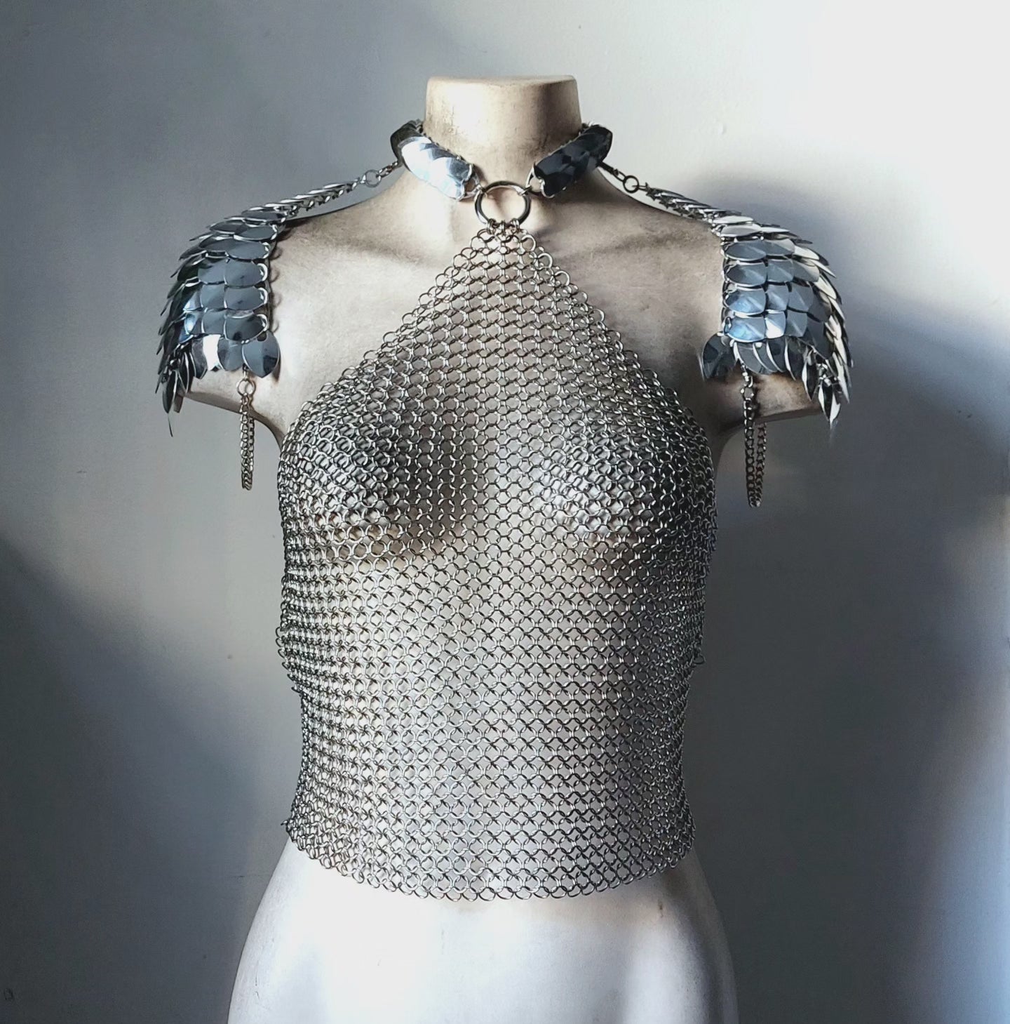 Joan Of Ark Pointed Chainmail Top