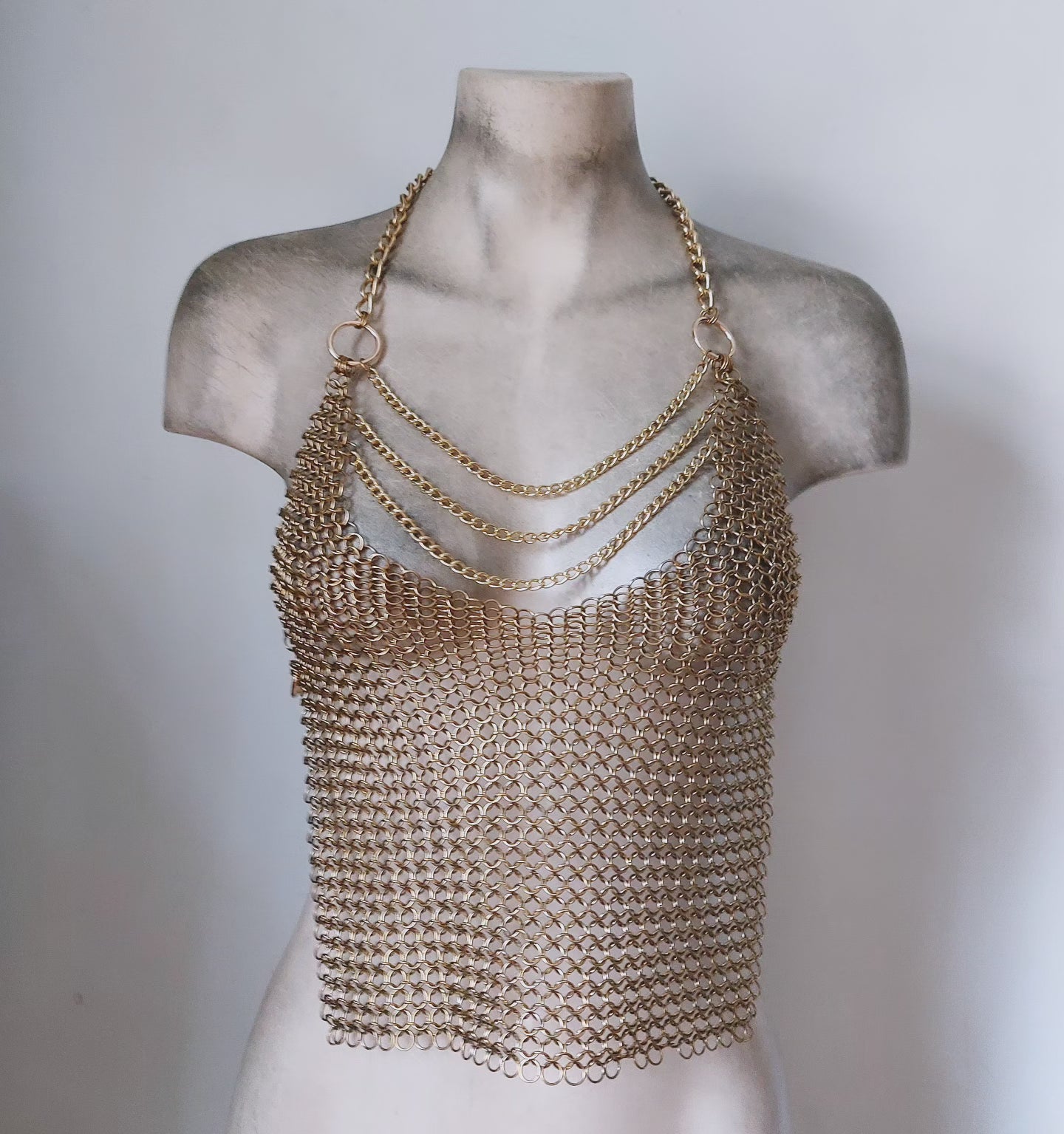 Persephone Gold Warrior Top