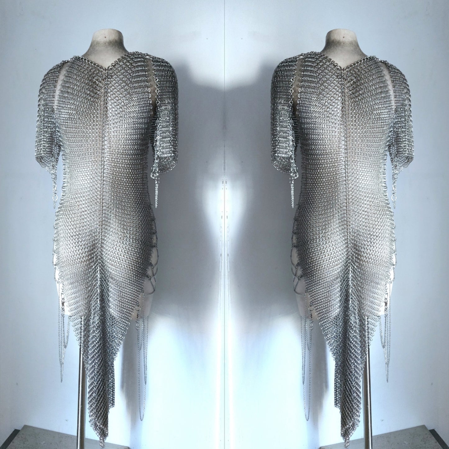 Joan Chainmail Corset Dress