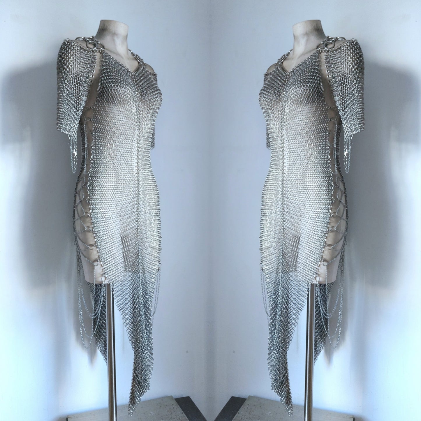 Joan Chainmail Corset Dress
