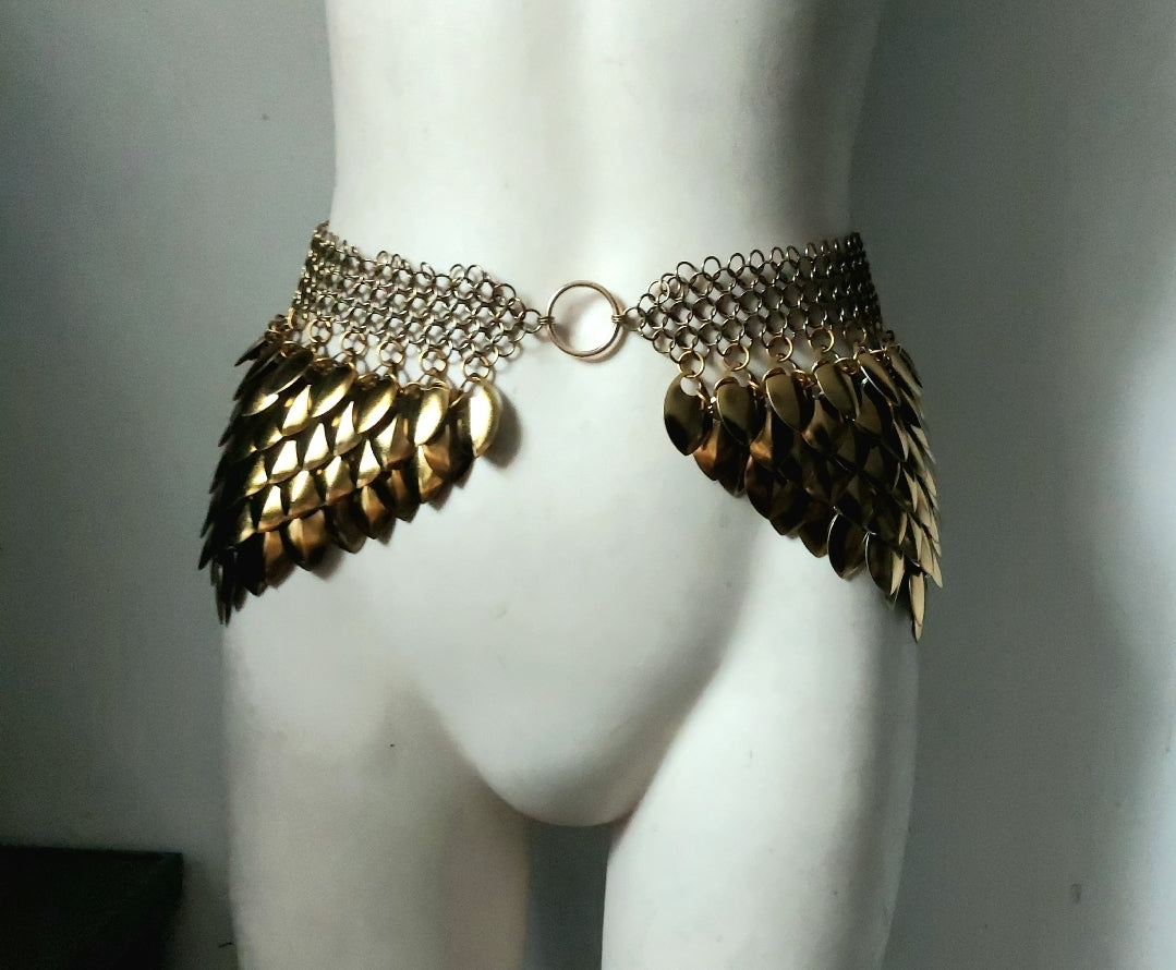 Brass Isis Hip Belt