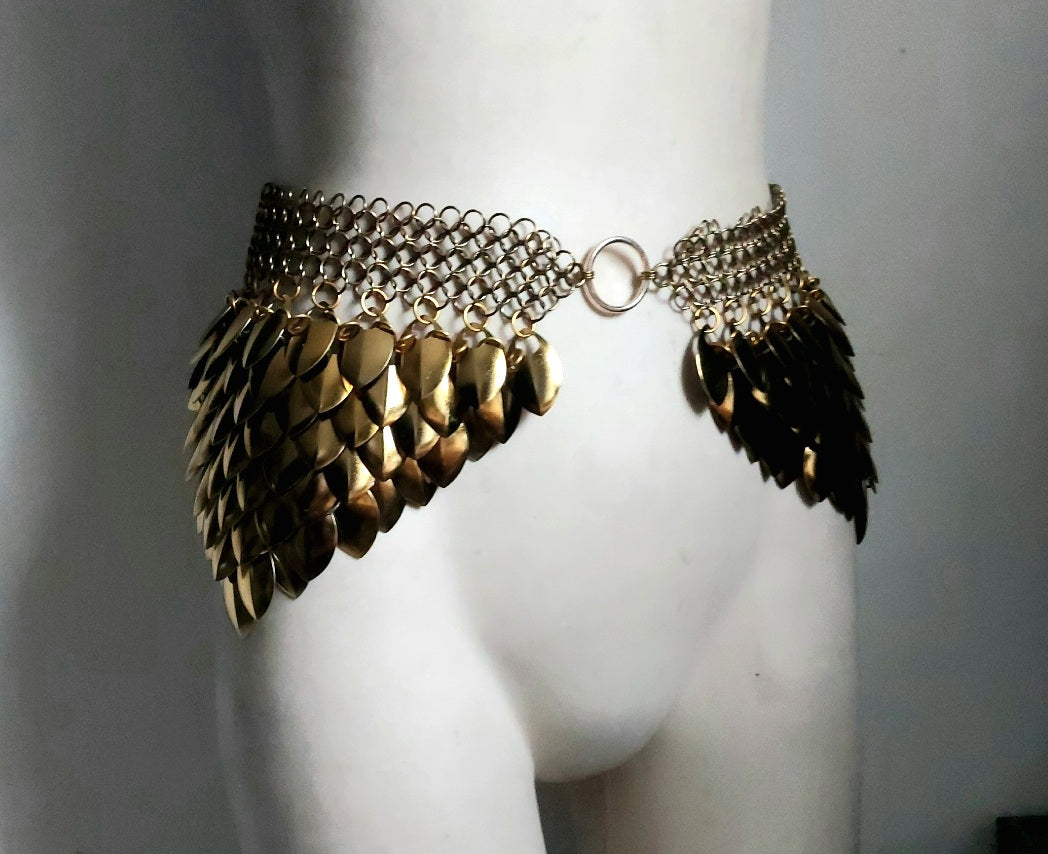 Brass Isis Hip Belt