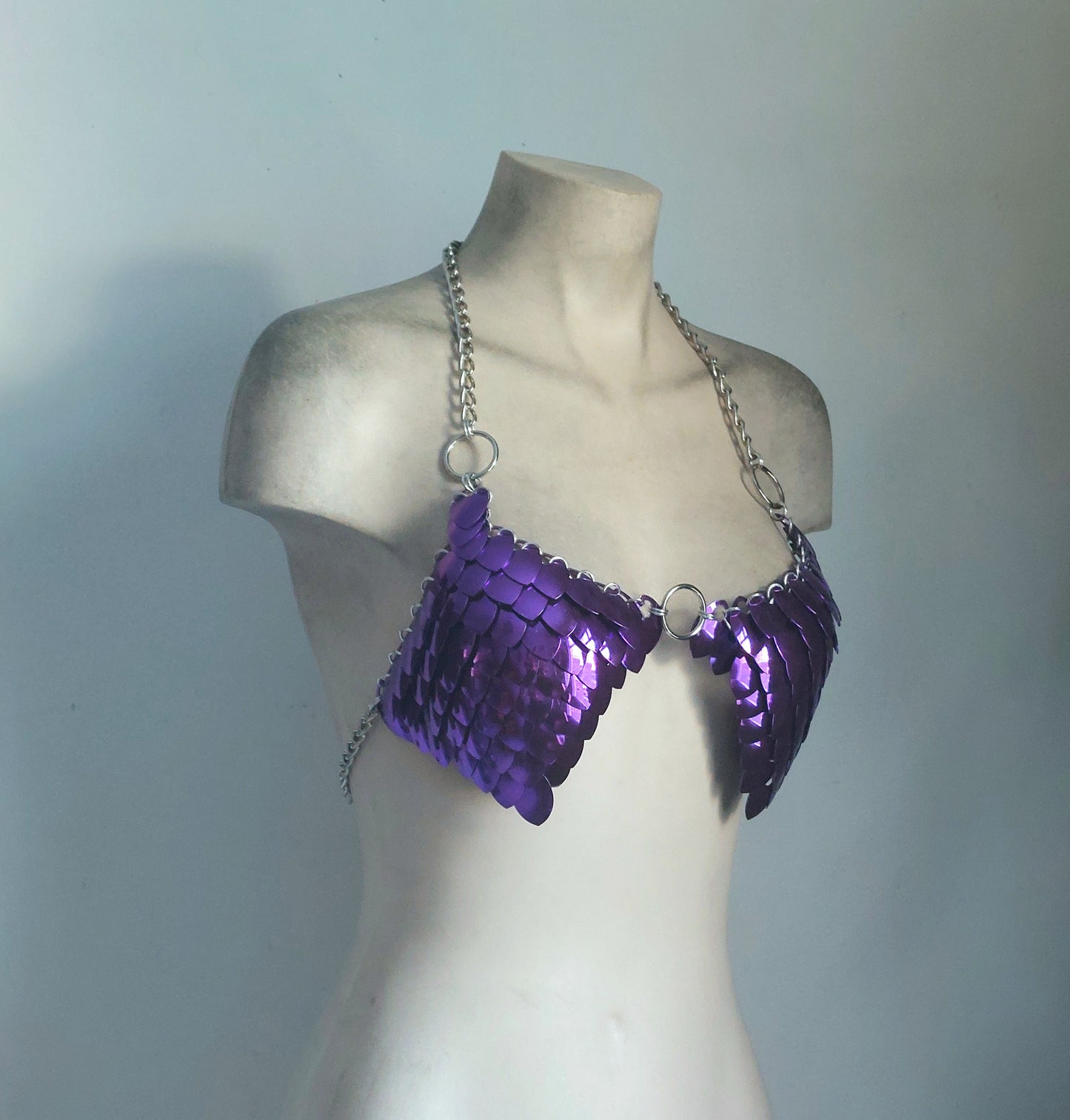 Liquid Purple Deluxe Scale Dragon Bikini