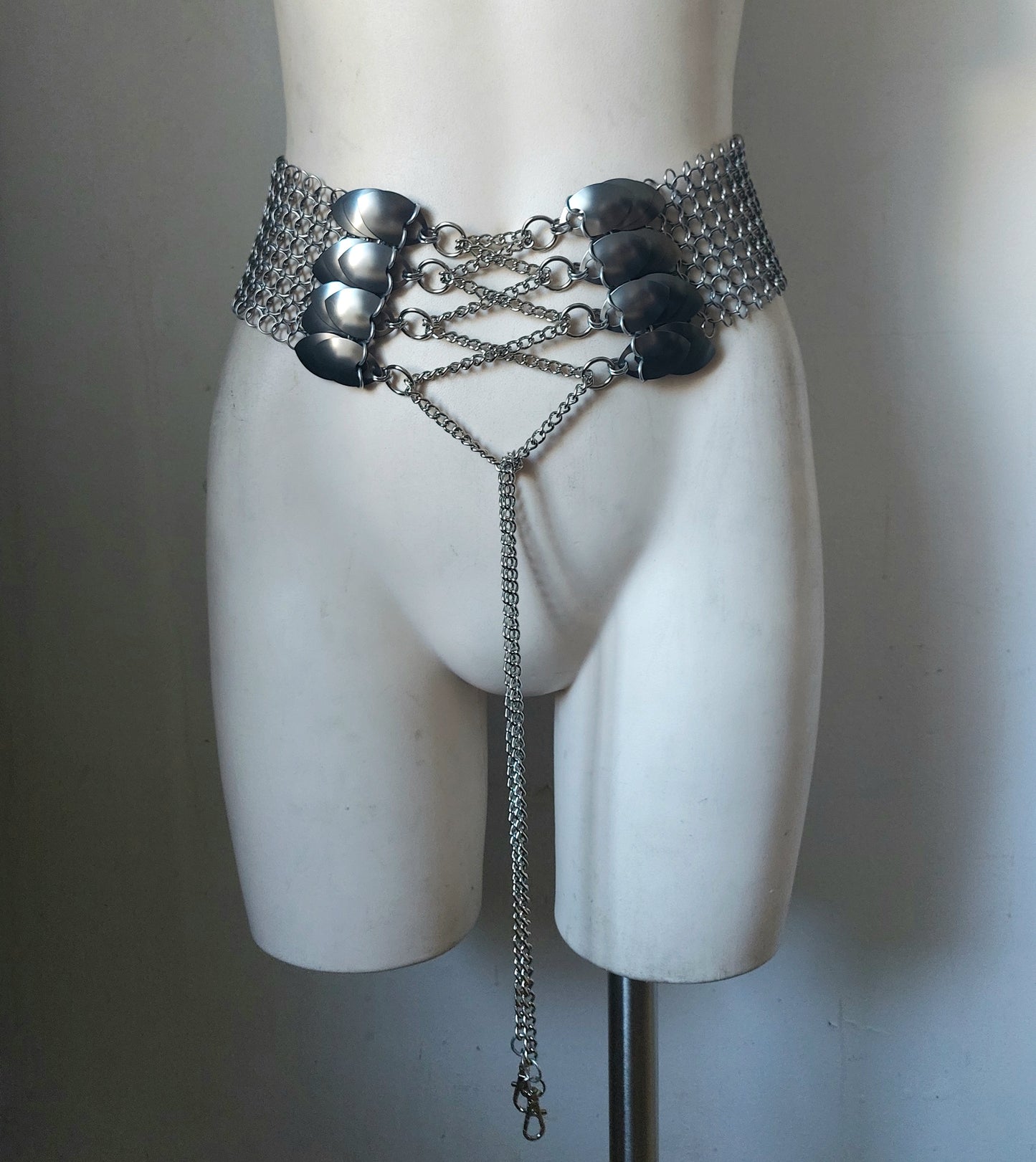 Scalemail Accent Corset Belt 4/1