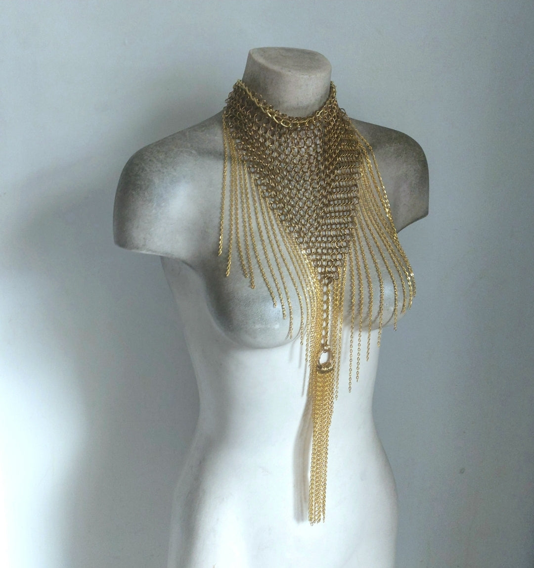 Akasha Chainmail Collar