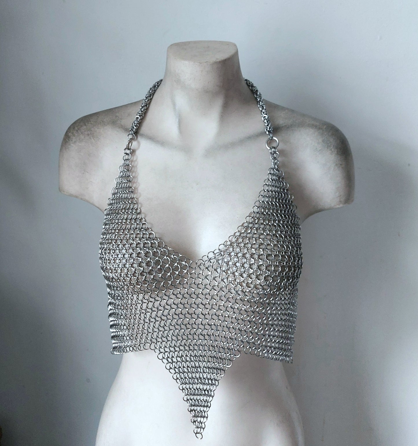 Zenobia Pointed Chainmail Top
