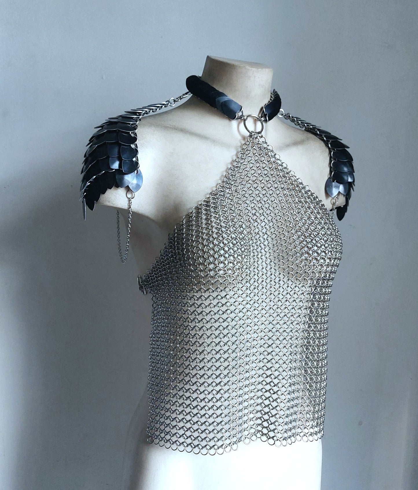 Joan Of Ark Pointed Chainmail Top