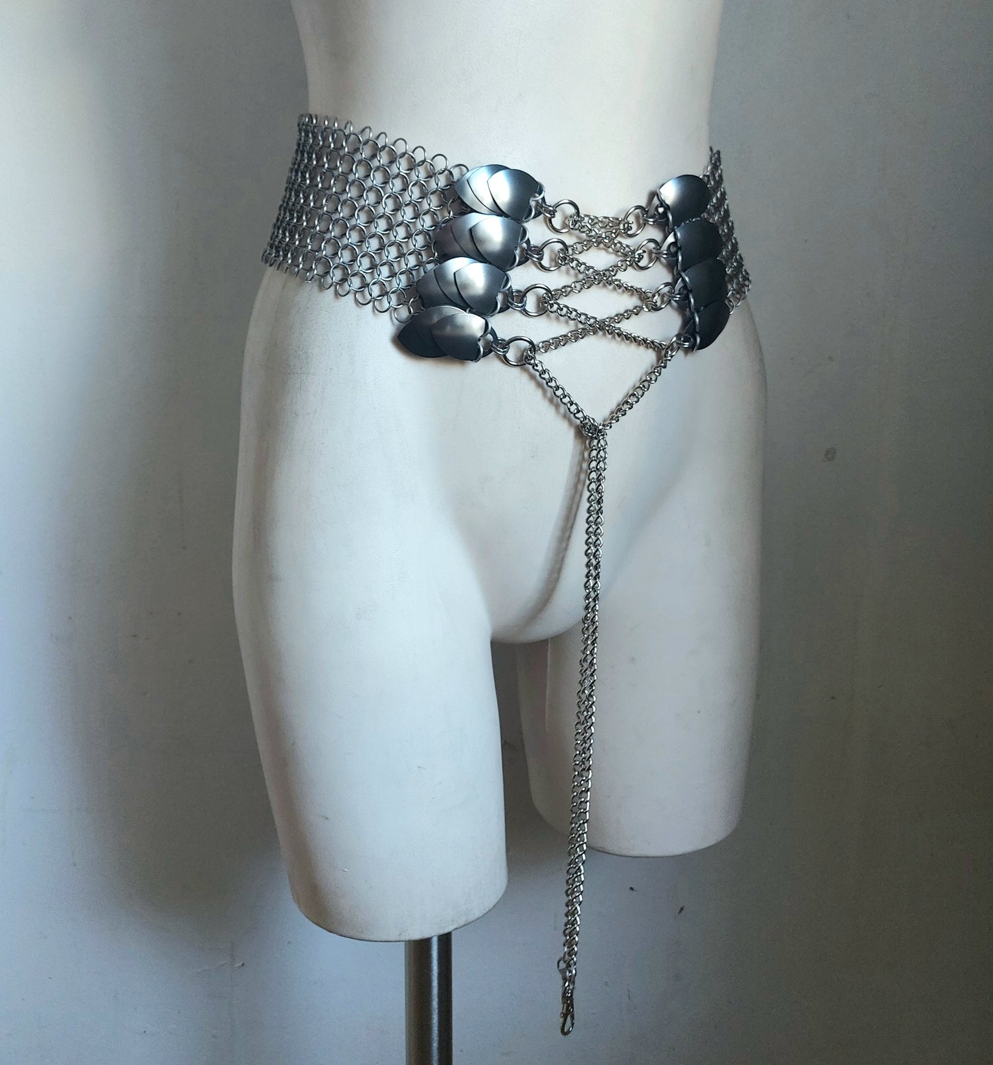 Scalemail Accent Corset Belt 4/1