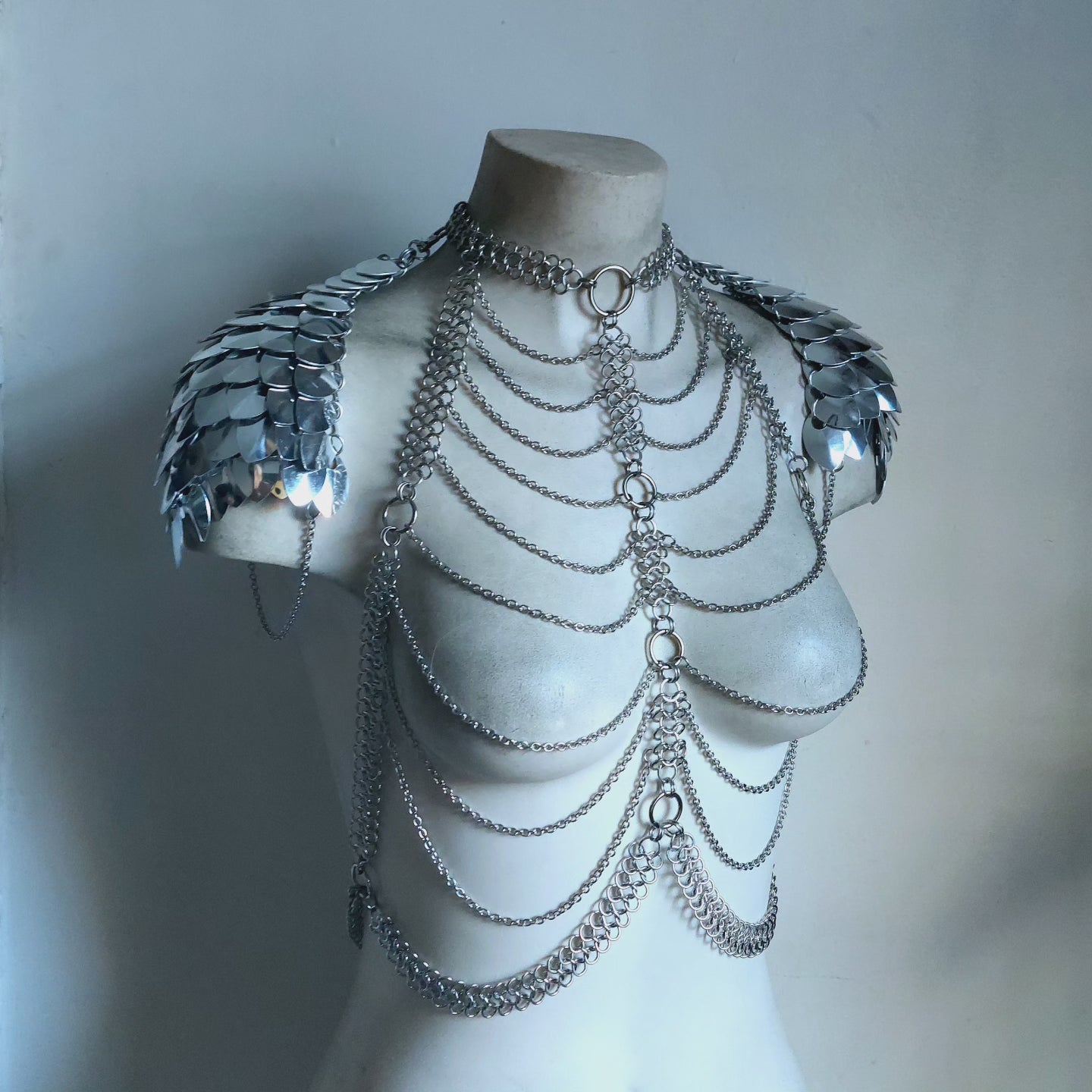 Woven Chainmail Harness Top