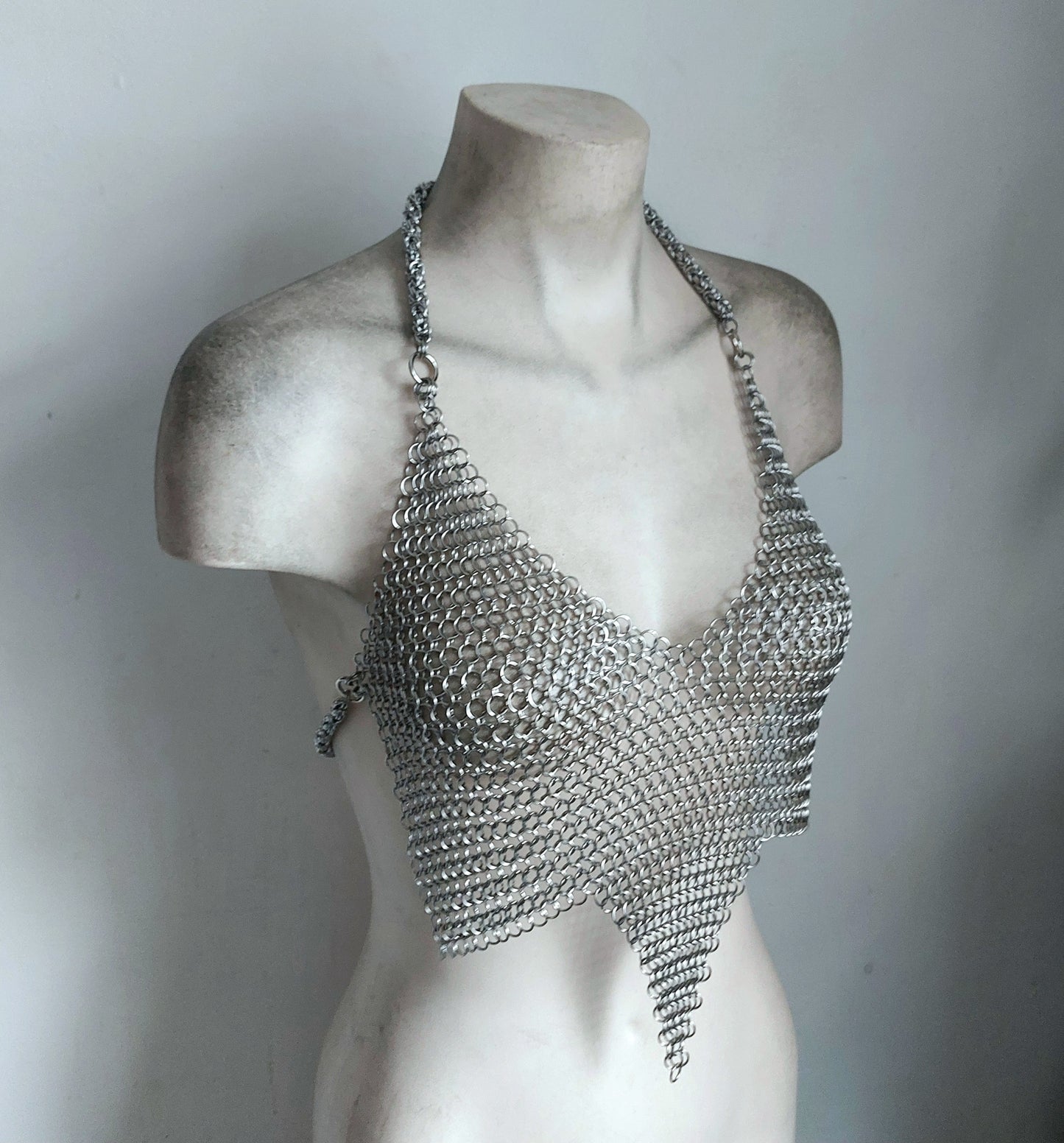 Zenobia Pointed Chainmail Top