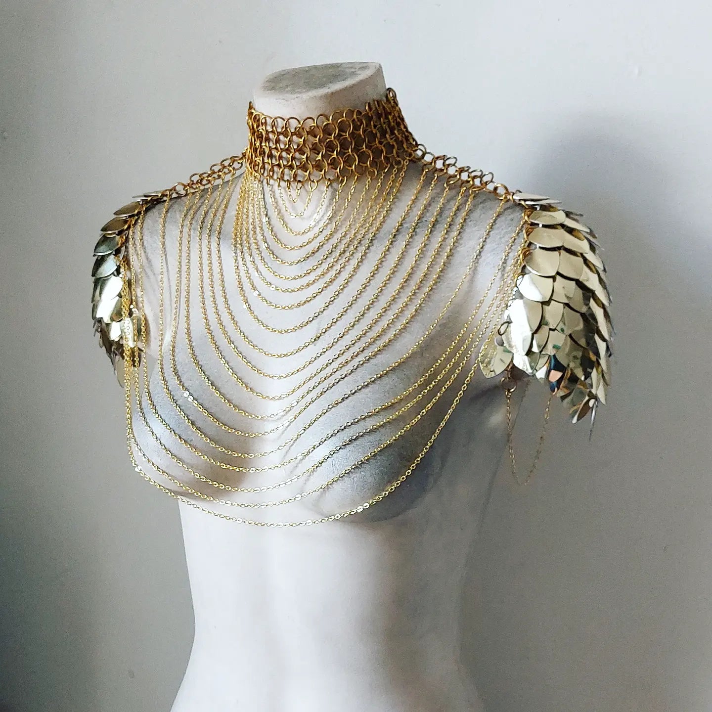 Egyptian Queen Scalemail Chainmail Harness