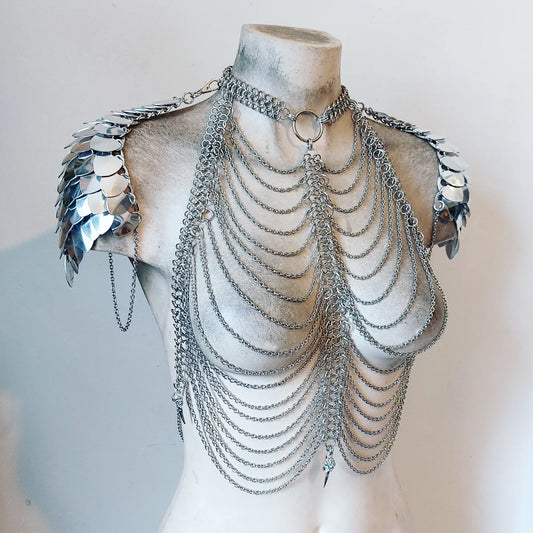 Dark Queen V.2 Chainmail Harness