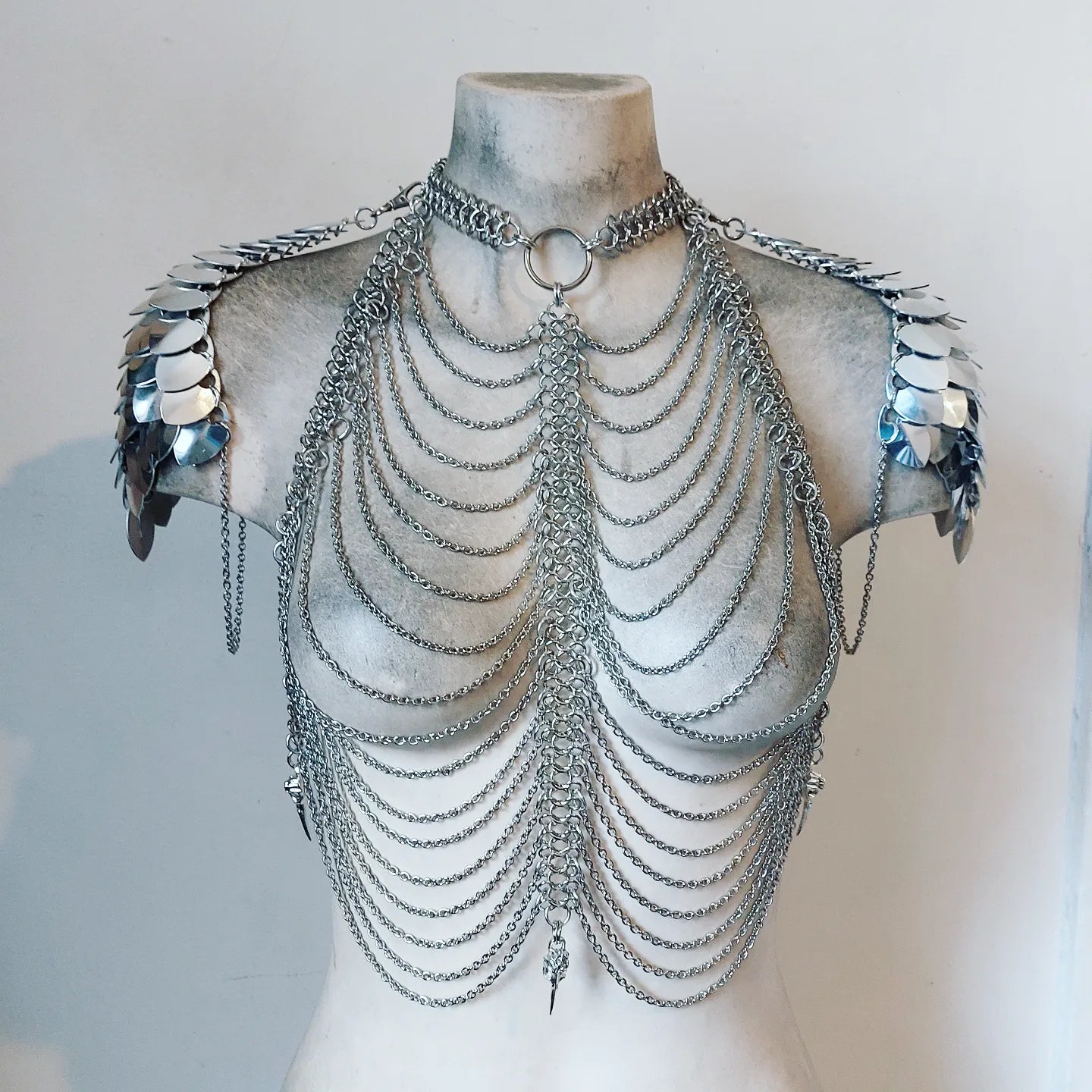 Dark Queen V.2 Chainmail Harness