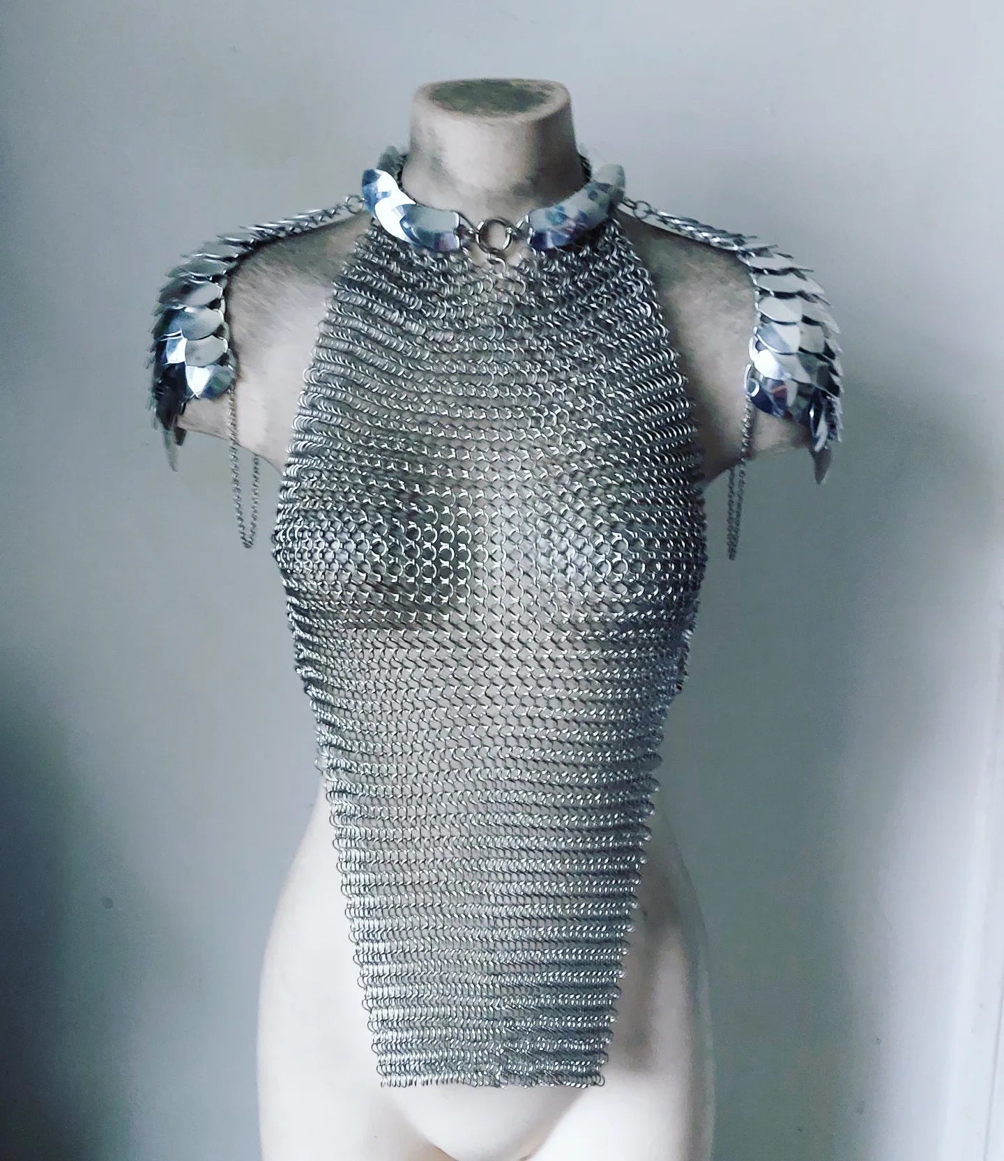 Joan Of Ark Chainmail Top – syntheticdaisydesign