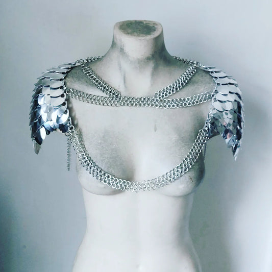 Mars Chainmail Shoulder Armor