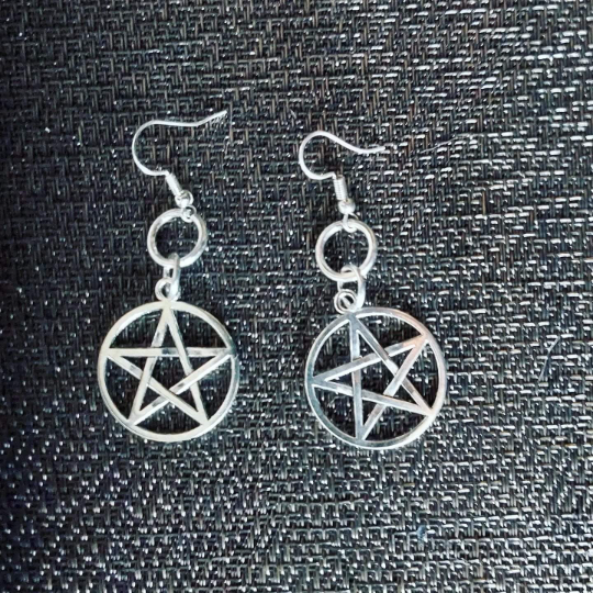 Pentagram Earrings
