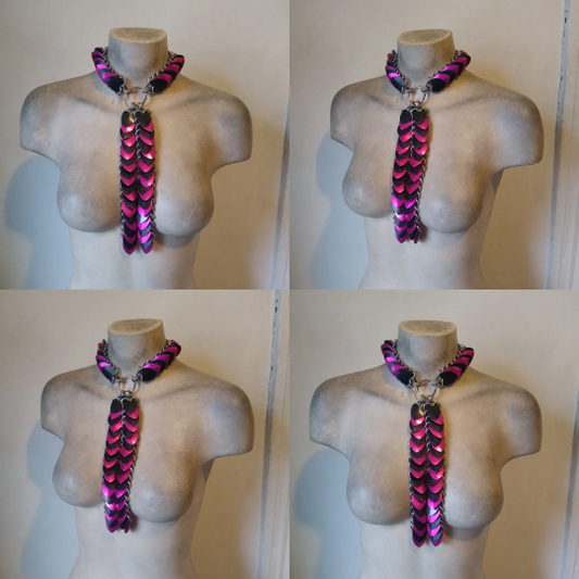 Black & Pink Collar Sample