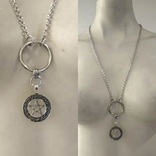 Gothic O-Ring Necklace