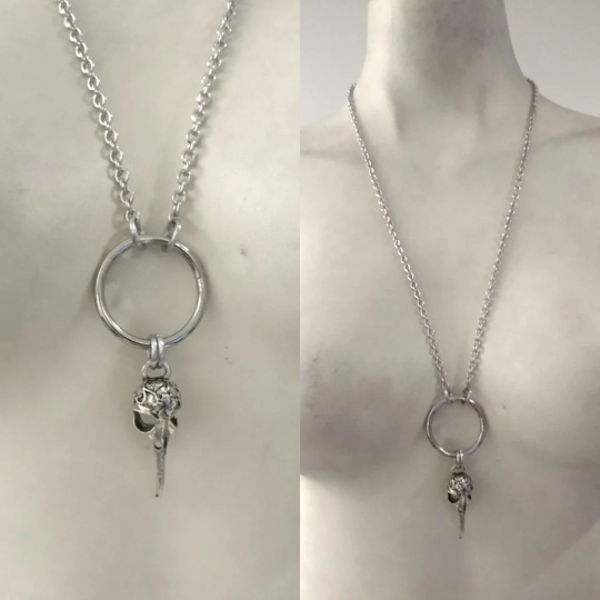 Gothic O-Ring Necklace