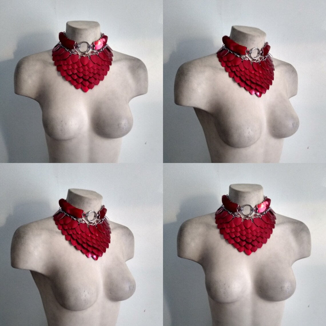 Vampire Scalemail Choker (O-ring)