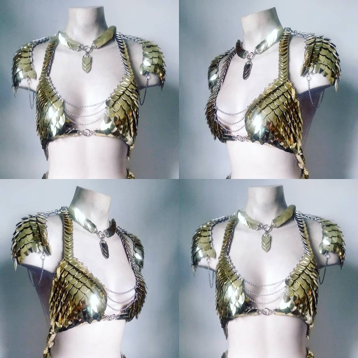 Viking Princess Scalemail Bikini – syntheticdaisydesign