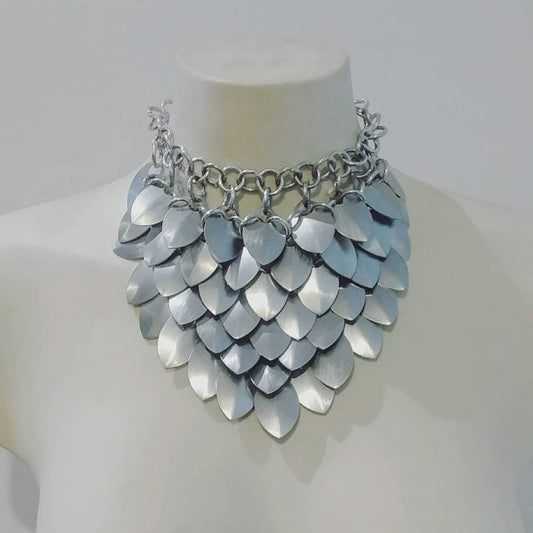 Chainmail Necklace Scalemail Choker