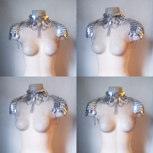 Classic Scalemail Shoulder Armor