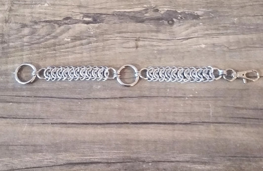Chainmail Bracelet O-ring Metal Jewelry
