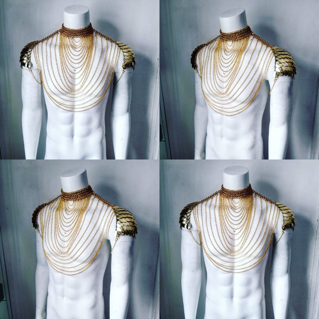 Egyptian Queen Scalemail Chainmail Harness