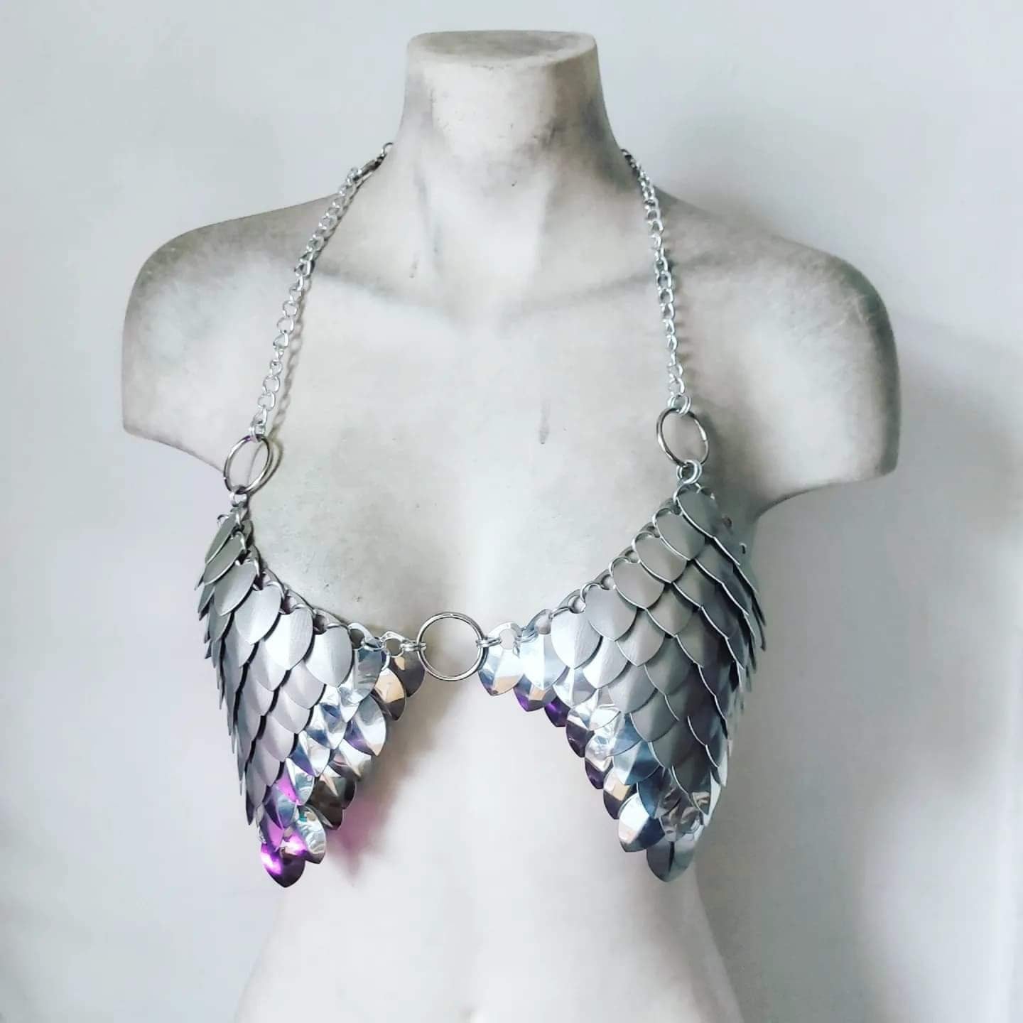 Mermaid Glitter Bra