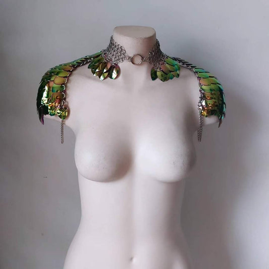 Rainbow Athena Shoulder Armor