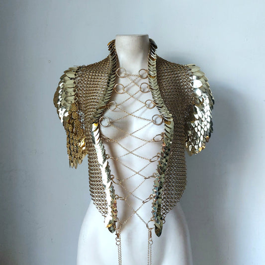 Brass Deluxe Corset Armour