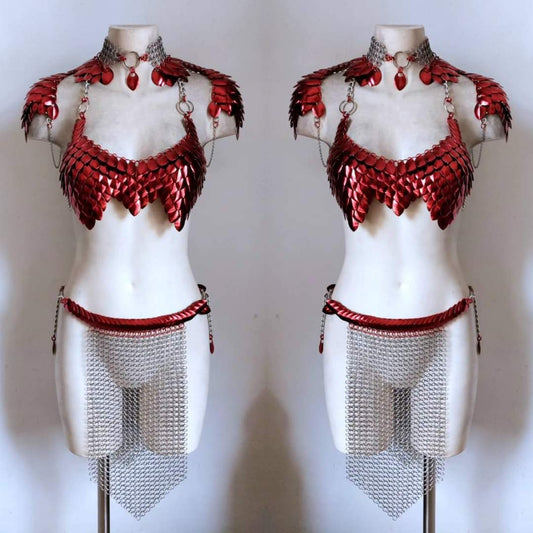 Mirror Red Premium Scalemail