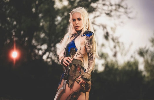Tatted Khaleesi Andromeda Top Shoot