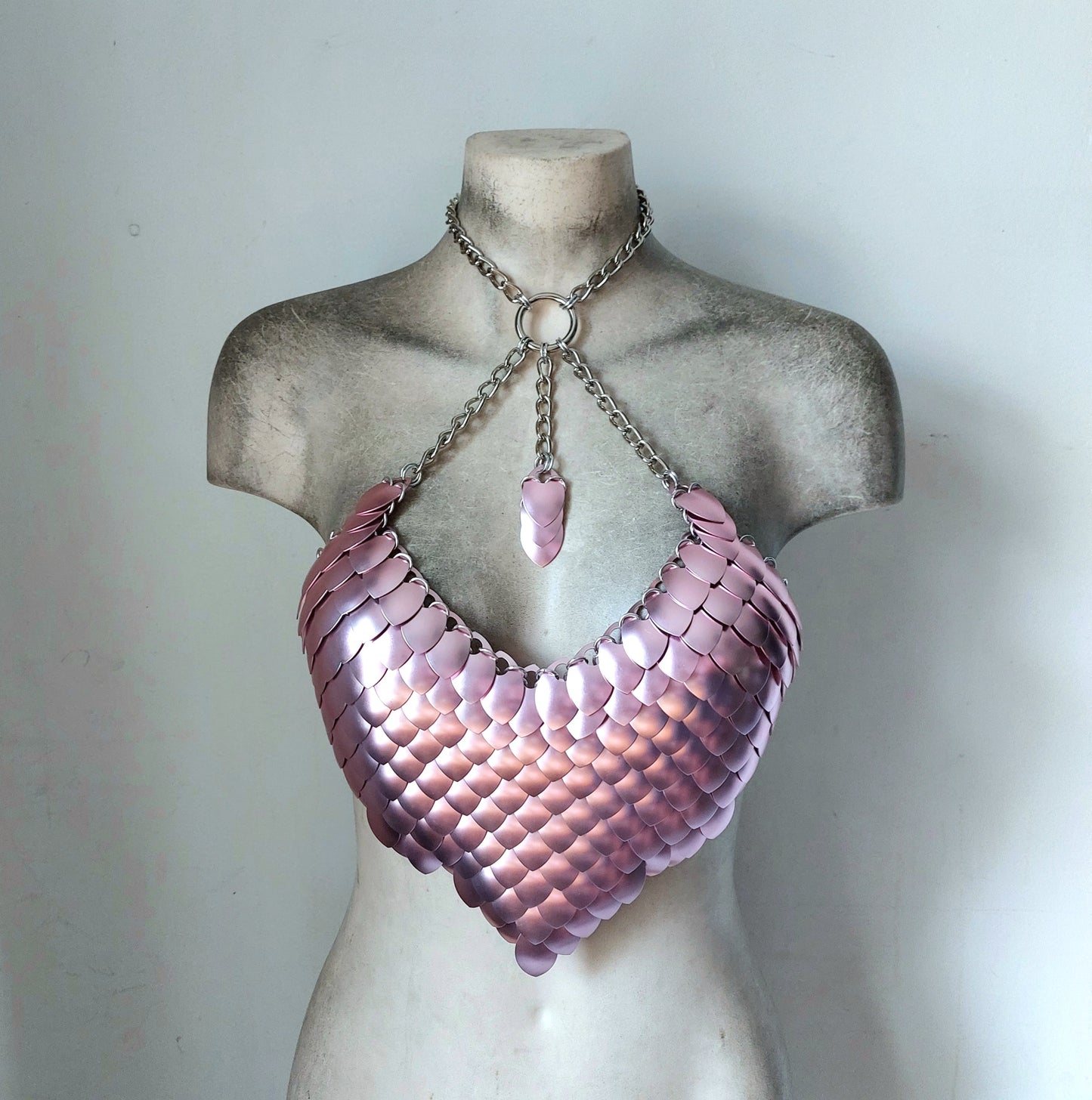Pearl Pink Halter Armor