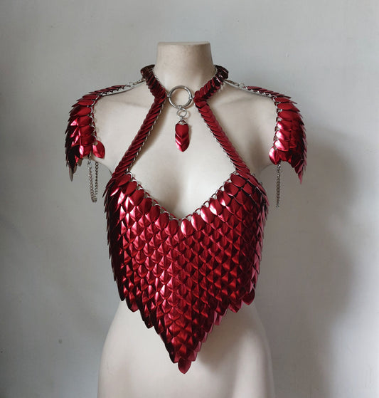 Red Princess Armor Metallic