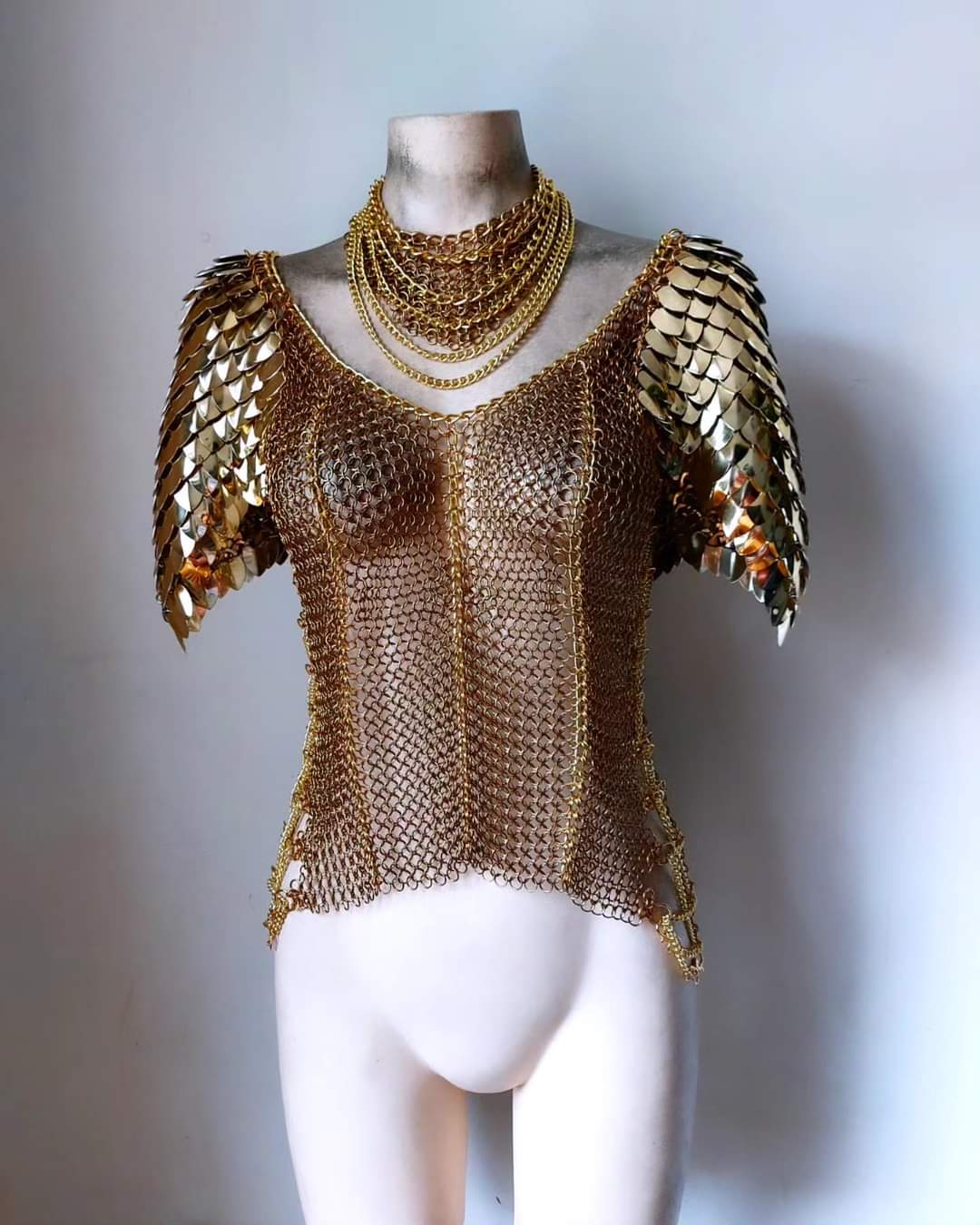 Delores Brass Armor