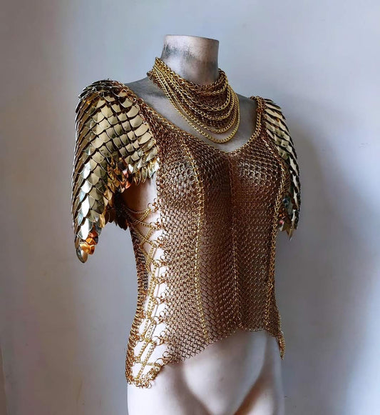 Delores Brass Armor