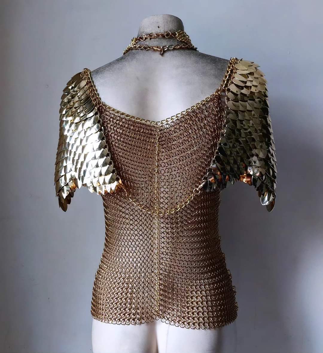 Delores Brass Armor