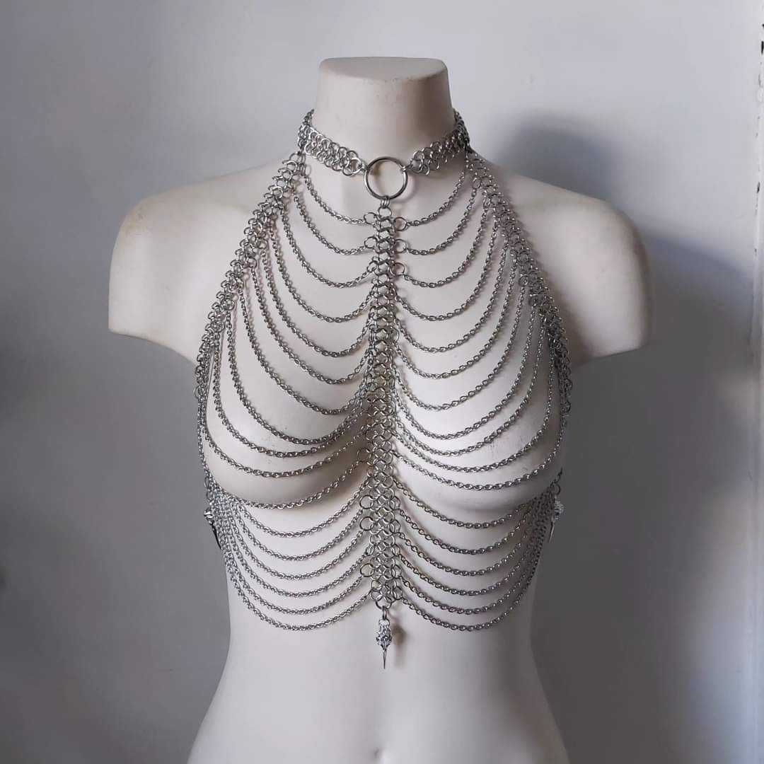 Dark Queen Chainmail Harness