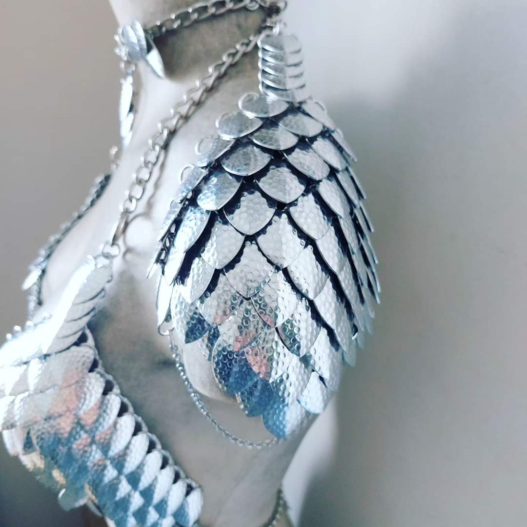 Textured Viking Princess Bikini Set