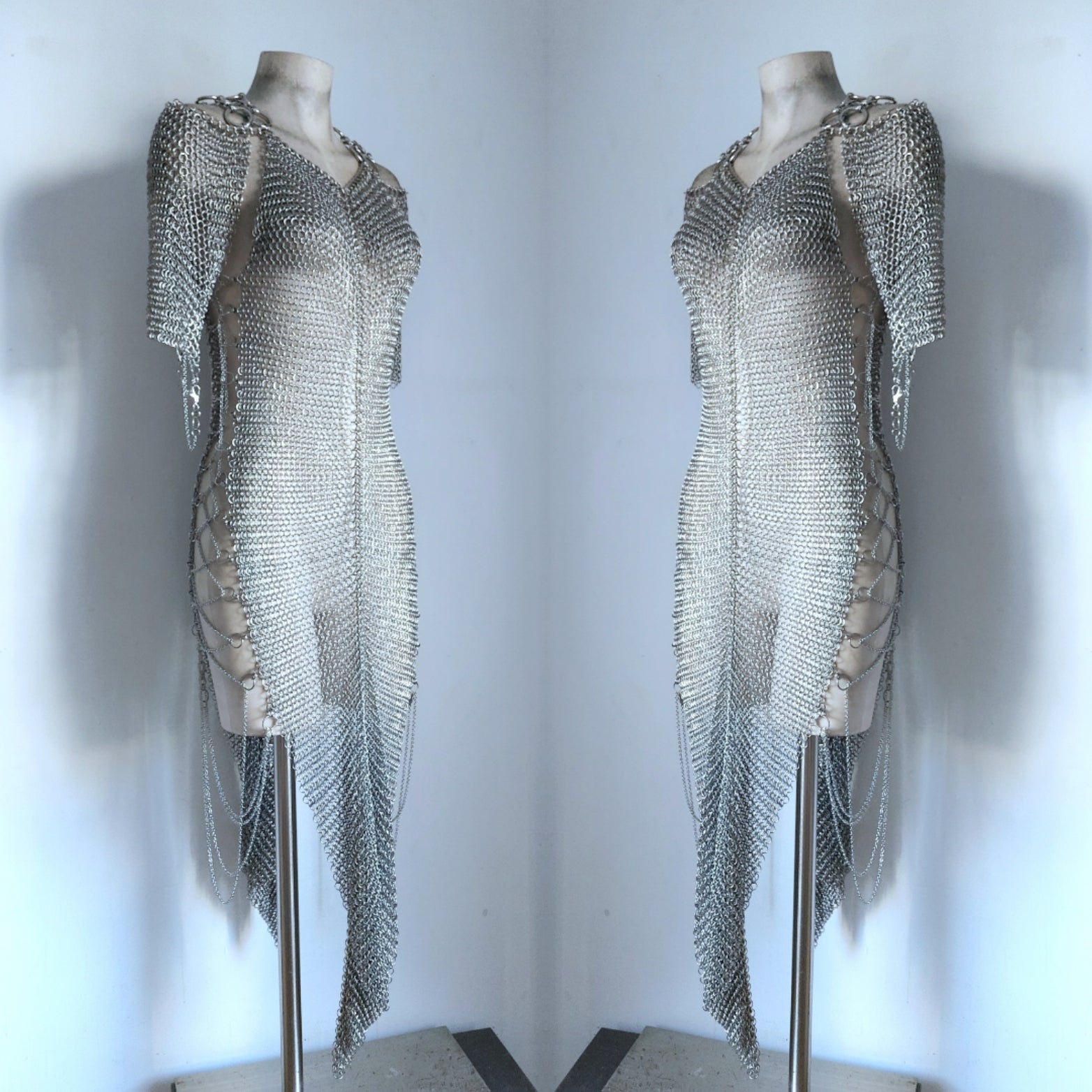 Joan Chainmail Corset Dress – syntheticdaisydesign