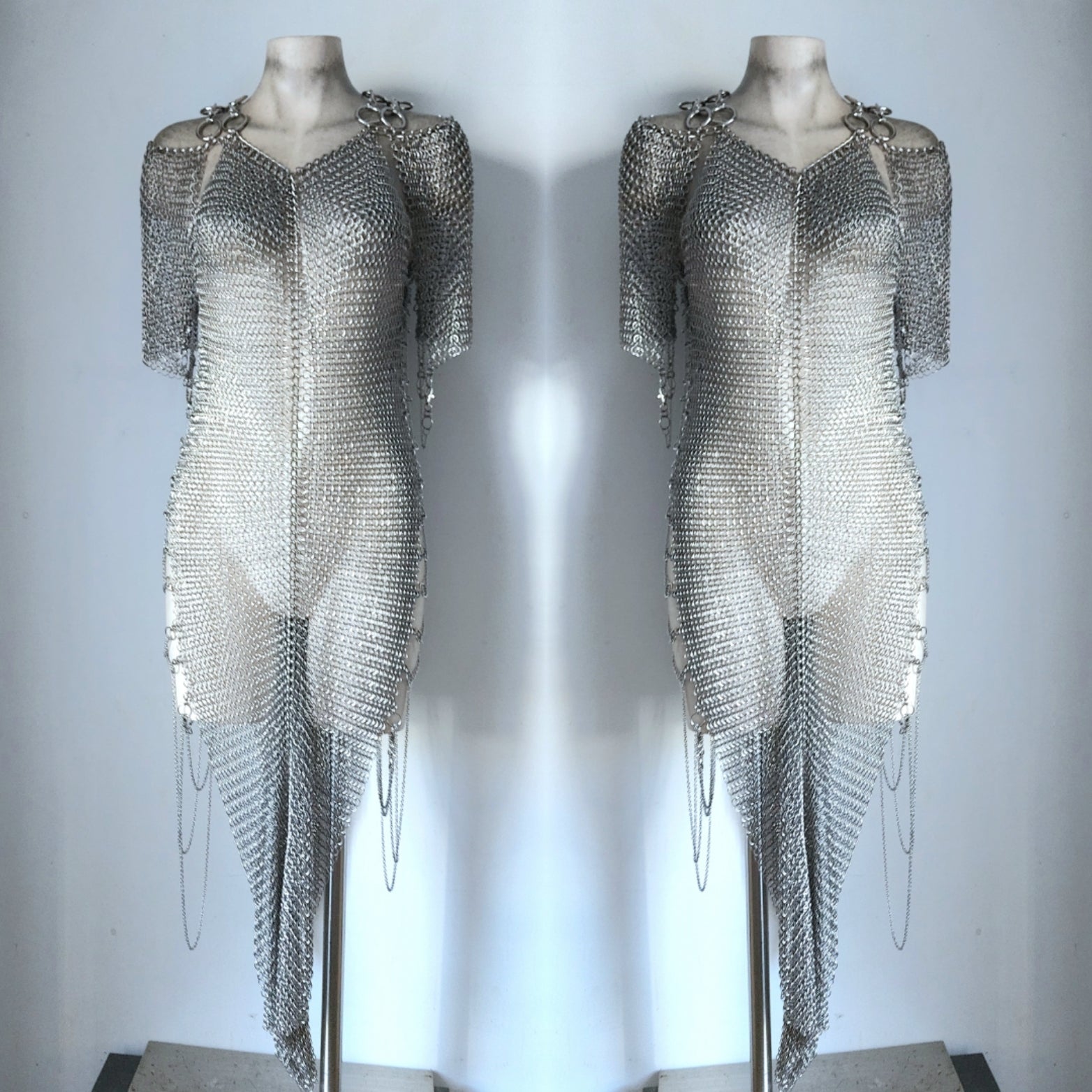 Joan Chainmail Corset Dress – syntheticdaisydesign