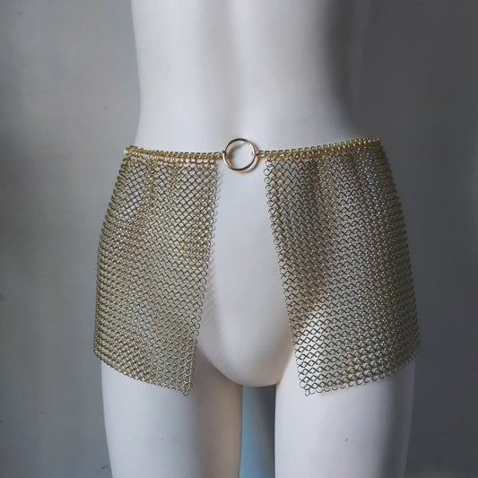 Lena Brass Hip Armor
