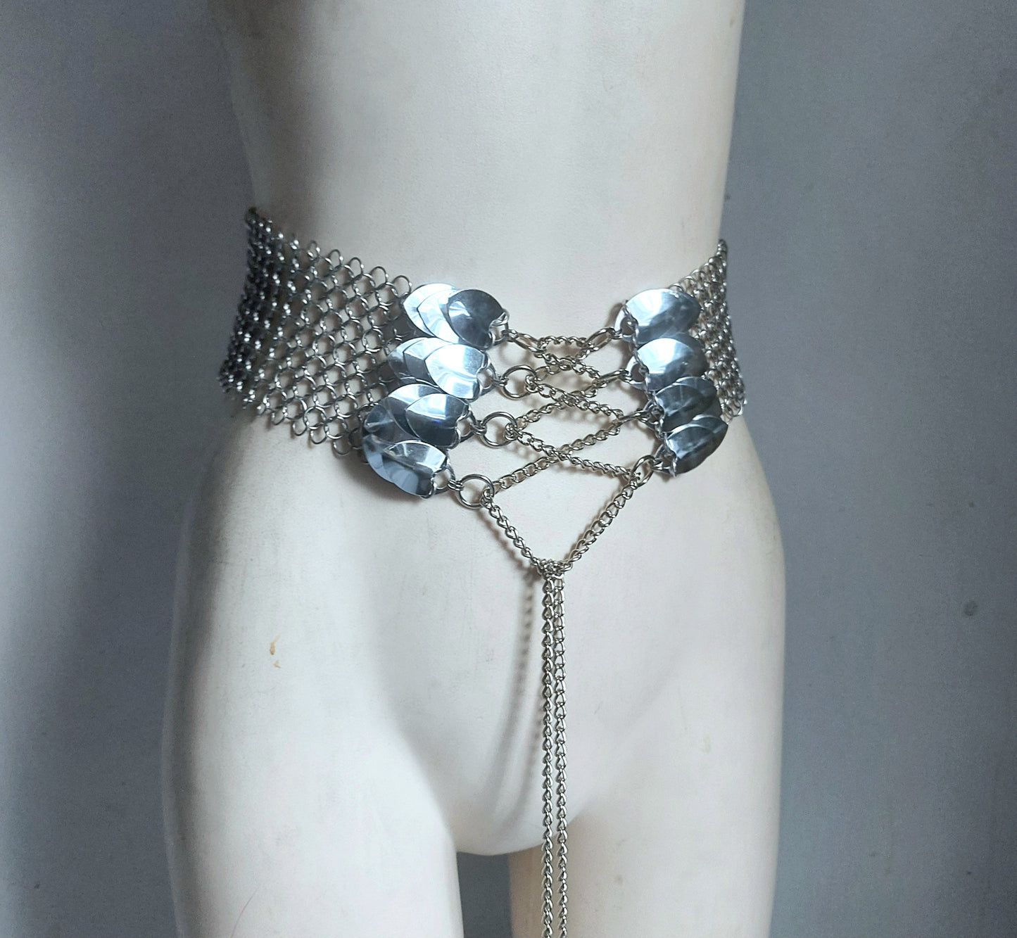Scalemail Accent Corset Belt 4/1