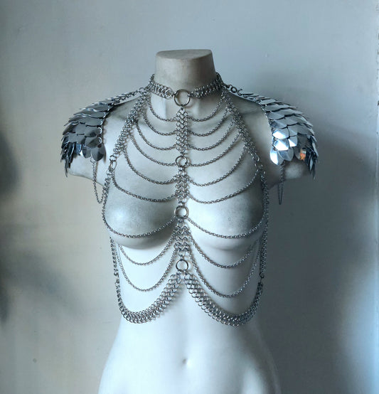 Woven Chainmail Harness Top